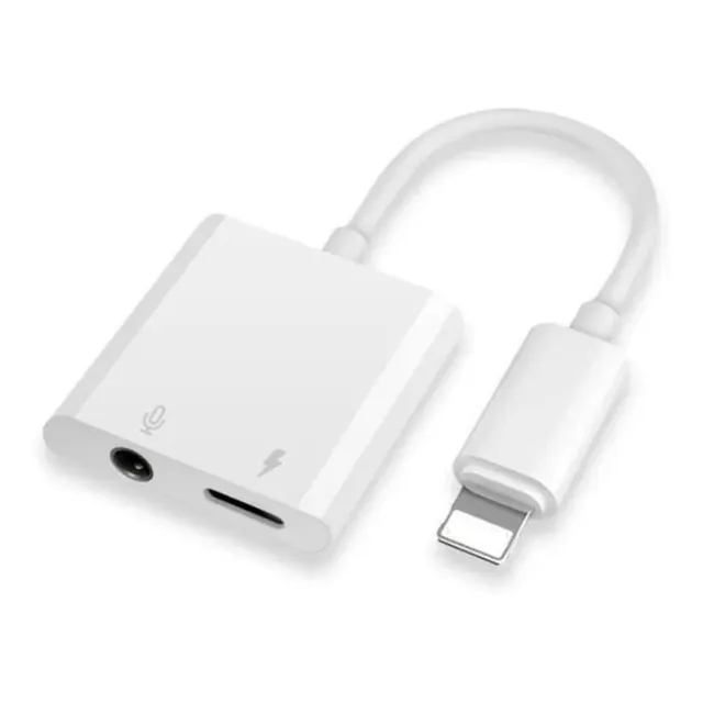 Splitter Compatible Con iPad - iPhone Puerto Auricular 3.5mm