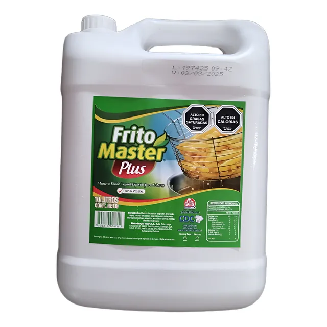 Aceite Frito Master Plus 10 Litros