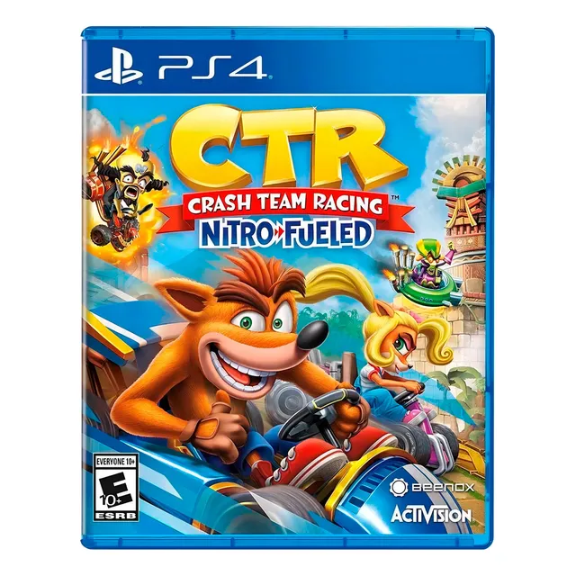 Crash Team Racing: Nitro-Fueled Switch Físico Standard Edition PS4 PlayStation 4 Físico