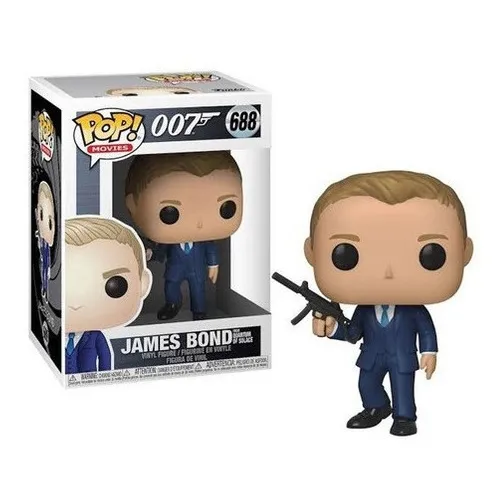 Muñeca Funko Pop Película de James Bond 688 Spy 007 Daniel Craig