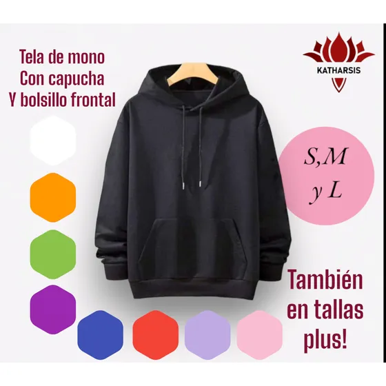 Sueter Con Capucha. Hoddie Unisex
