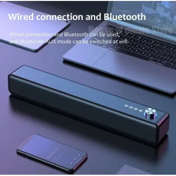 Barra De Sonido Portátil Recargable