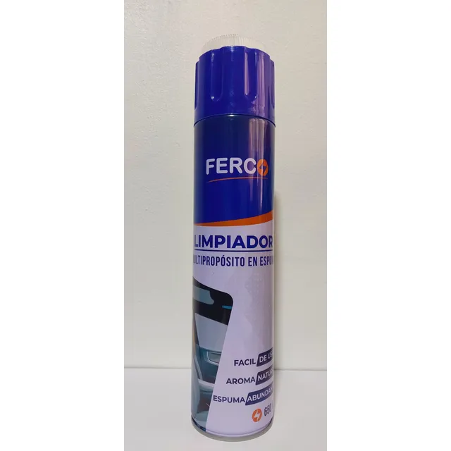 Limpia Tapicería Multiuso Espuma 650 Ml Limpiador