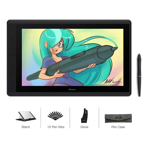 【中古】Wacom Cintiq Pro 32（DTH-3220）＋スタンド付き Mesa digitalizadora Wacom Cintiq Pro 32 DTH-3220 black | MercadoLivre