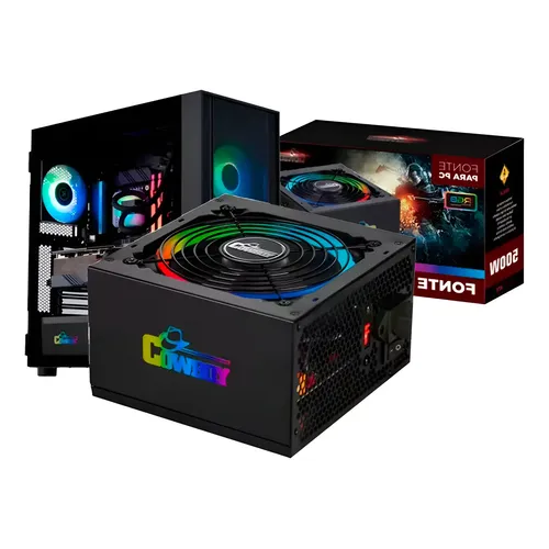 Knup Plus Bronze KP-MAX03RGB fonte atx 750w 80 pfc ativo revenger