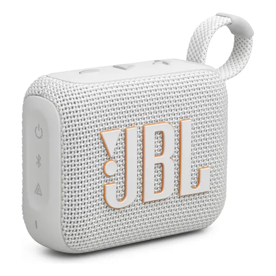 Caixa de Som Bluetooth Portátil Go 4 JBL Branca