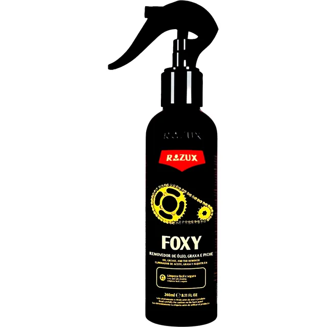 Limpa Corrente Foxy Removedor Óleo Graxa Piche Razux 240ml