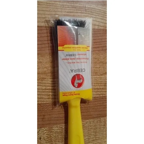 Brocha 1 Pulgada Cebra Amarilla - 