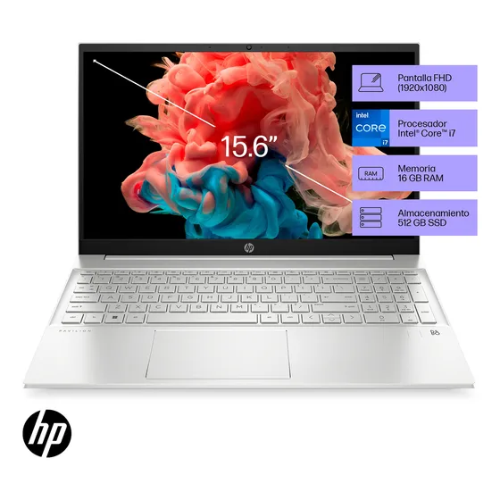 Notebook Hp Pavilion 15-eg2505la Intel Core I7 16gb Ram 512g Plateado