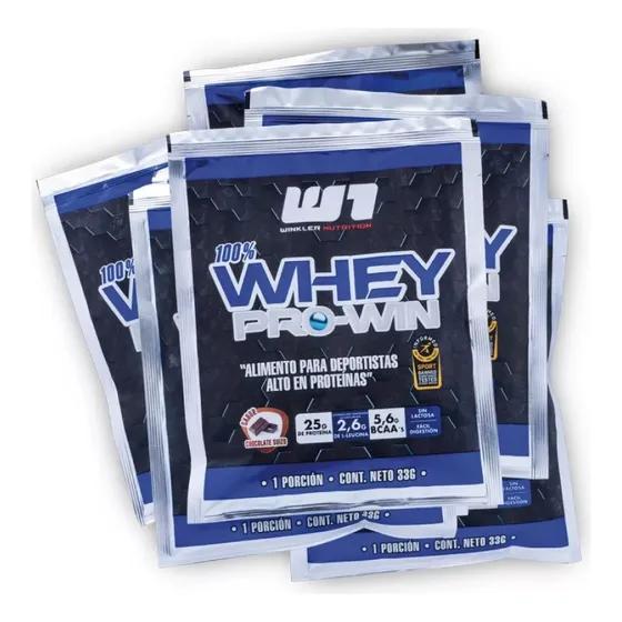 1 Sachet Proteina Whey Pro Win 100% 33 Gr. Winkler