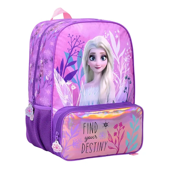 Frozen Mochila 43cm Espalda Destiny Color Violeta