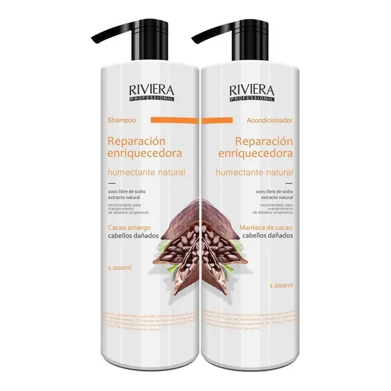 Shampoo + Acondicionador Cabellos Dañados Riviera