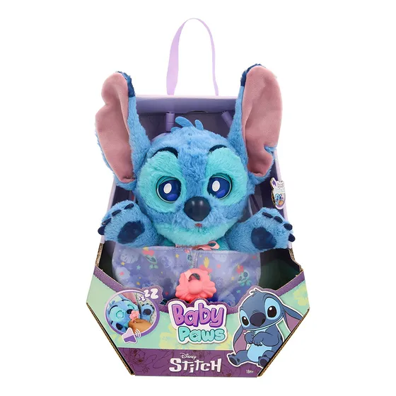 Stitch Peluche Interactivo Baby Paws Disney 29cm
