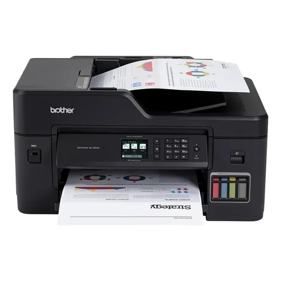 Brother Multifuncional T4500dw Tamaño A3 35ppm Blanco Y Negr