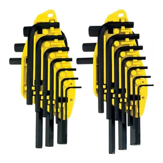 Juego De Llaves Allen De 20 Piezas Mm Y PuLG 69-255 Stanley