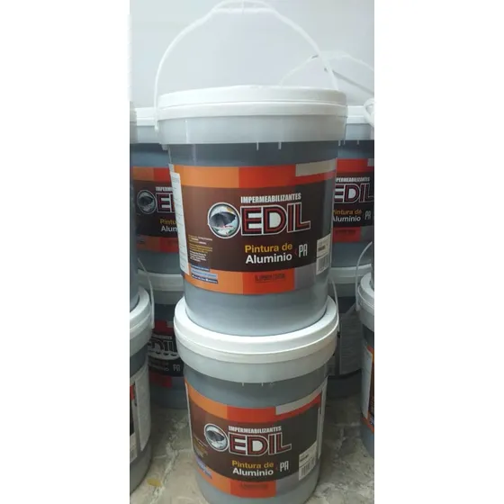 Pintura Aluminizada Para Techo Marca  Edil Oferta Dl Ms 100