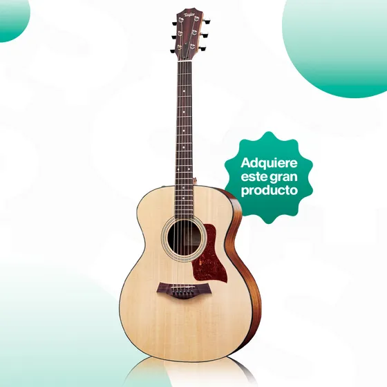 Guitarra Electroacústica Taylor 114e + Forro Taylor