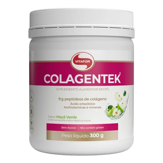 Colágeno Colagentek Vitafor 300g - Hidrolisado 