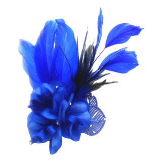 Broche 2 En 1 Con Plumas Y Flores Para El Pelo, Para Mujer, Broche 2 En 1 Con Plumas Y Flores Para El Pelo, Para Mujer,