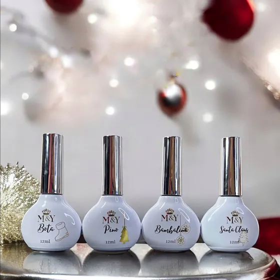 Esmaltes M&y Colección Navidad 2024