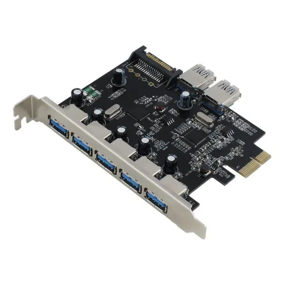 Sedna Adaptador Pci Express Usb 30 7 De Puerto (soporte Win