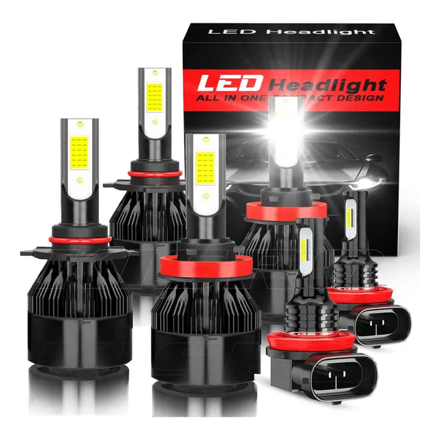 L 9005 H11 14000lm 120w Kit Led De Haz Alto/bajo Para Honda