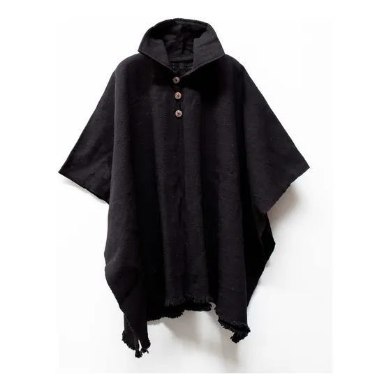 Poncho Premium Con Cuello Anzestral Estilo Castilla