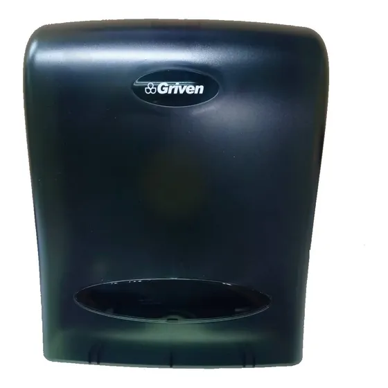 Dispensador De Toallas De Papel 260x110x320mm Negro Griven  