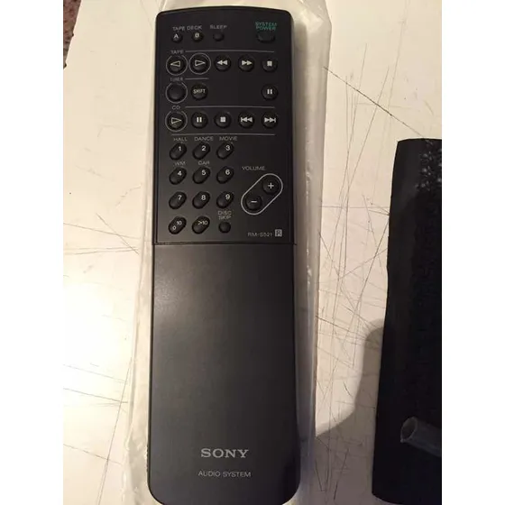 Control Remoto Sony Para Sistema De Audio.