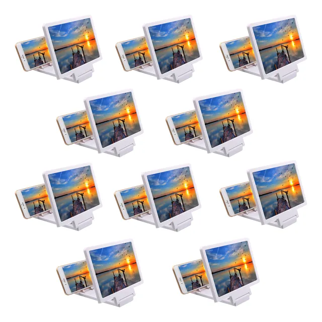 Pack X 10 Amplificadores De Pantalla Tipo Lupa Para Celular