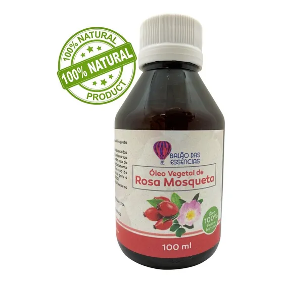 Óleo Vegetal De Rosa Mosqueta 100% Puro 100ml