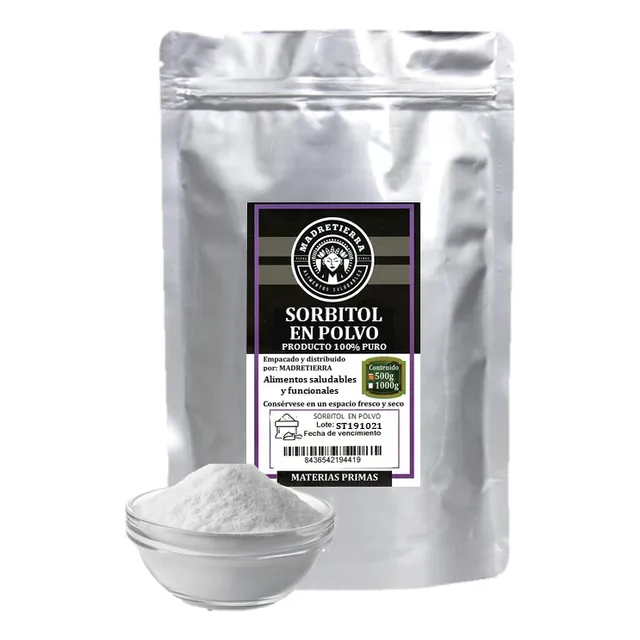 Sorbitol En Polvo 500gr Libra