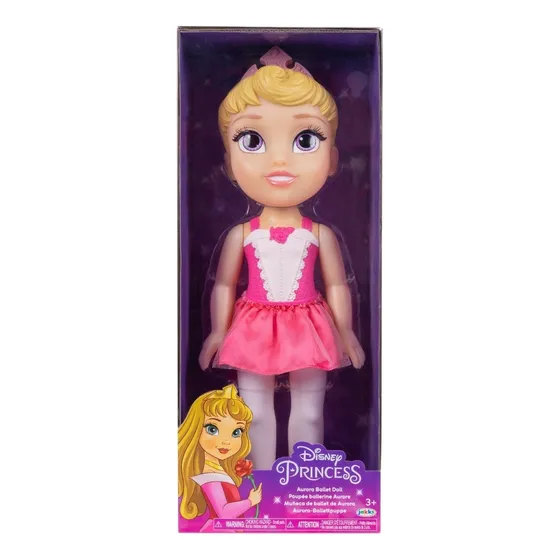 Muñeca Ballet Princesa Disney Aurora 38 Cm Altura
