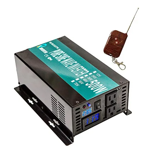 Inversor De Energía Solar De Onda Sinusoidal Pura Wzrelb 500