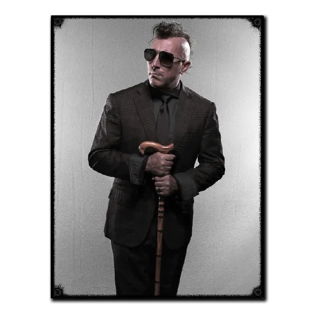 #283 - Cuadro Vintage 30 X 40 - Tool - Maynard James Keenan