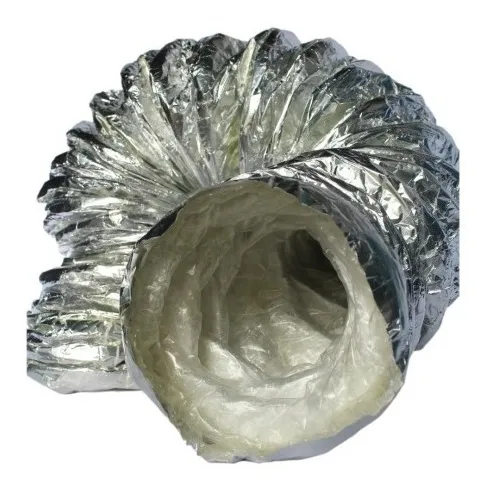 Ducto Flexible Aluminizado 6 Pulgadas Con Aislante 