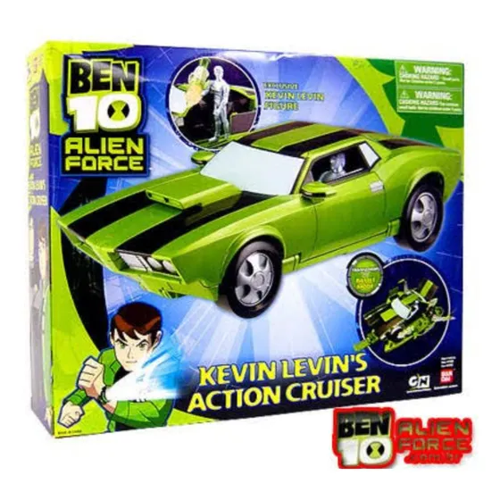 Kevin Levin Action Cruiser Ben 10 Alien Force Bandai