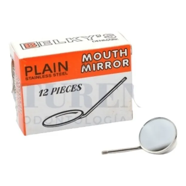 Espejo Dental N° 5 24mm Belkys X Unidad Odontología