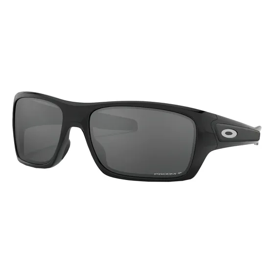Anteojos de sol polarizados Oakley Turbine talle Standard armazón polished black y lente black