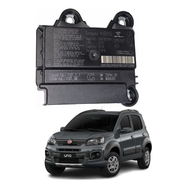Modulo Central Airbag Original Fiat Novo Uno 51932919