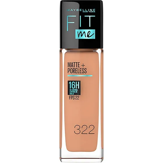 Base De Maquillaje Maybelline Fit Me Fps 22 Matte Tono 322 328 Warm Honey