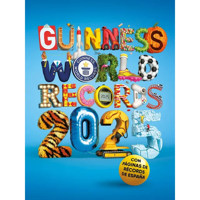 Guinness World Records 2025, De Guinness World Records. Editorial Planeta Junior, Tapa Dura En Español, 2024