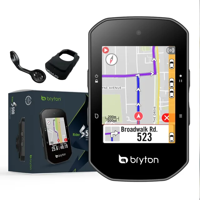 Bryton Rider S500 Gps Para Bicicleta 2.4 Lcd