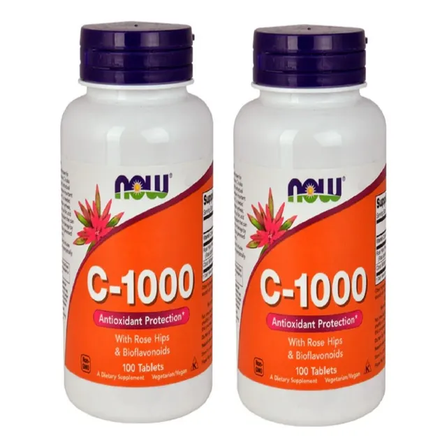 Vitamina C 1000mg Americana Pura Sin Gluten Promo 2 Frascos
