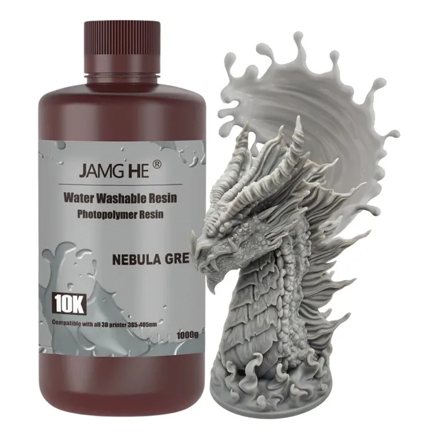 Impresora 3d Resina Lavable En Agua 10k Jamghe 1 Kilo