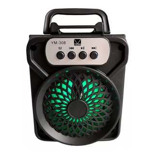 Bocina Bluetooth Recargable Portatil Radio Fm Usb Luz Led Bocina Bluetooth Recargable Portatil Radio Fm Usb Luz Led
