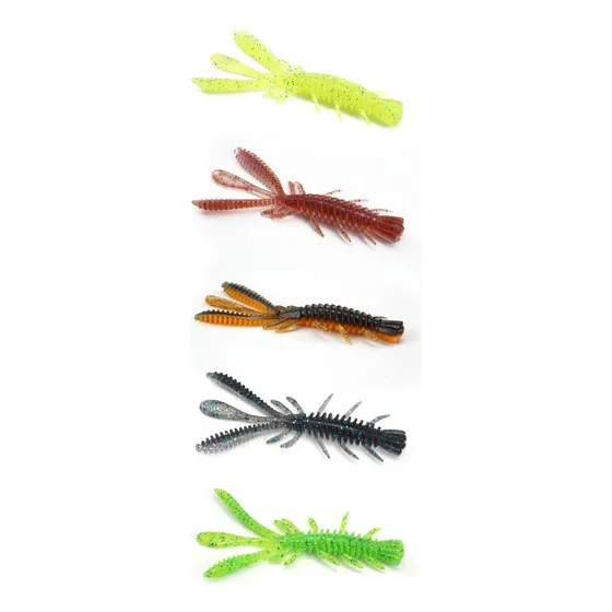 10 Cebos Blandos, Pesca De Lombrices Blandas, Lubina, Pez Ma