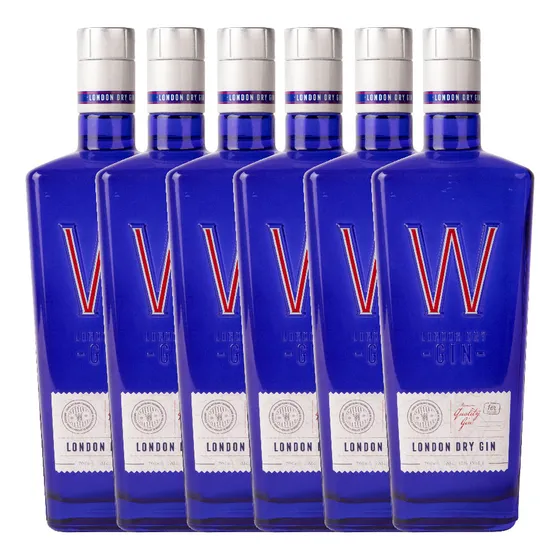 Gin W 700ml X 6 Unidades