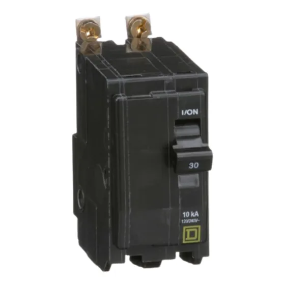 Terruptor Termomagético 2 Polo 30 A Square D Atorillable