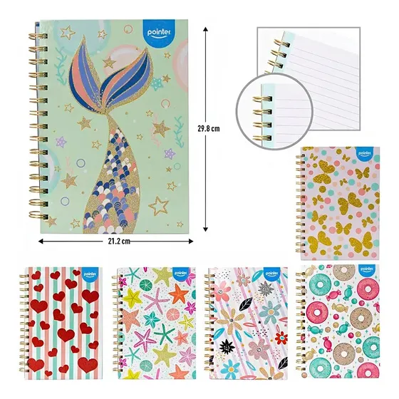 Libreta De Apuntes/agenda Espiral Pointer